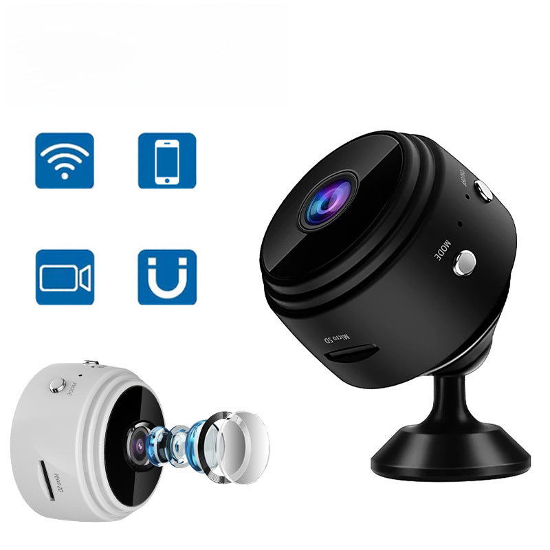 A9 High Definition 1080p Infrared Night Vision Wireless Wifi Children's Sports Aerial Photography Camera Dv A9 Camera Head - Move to future