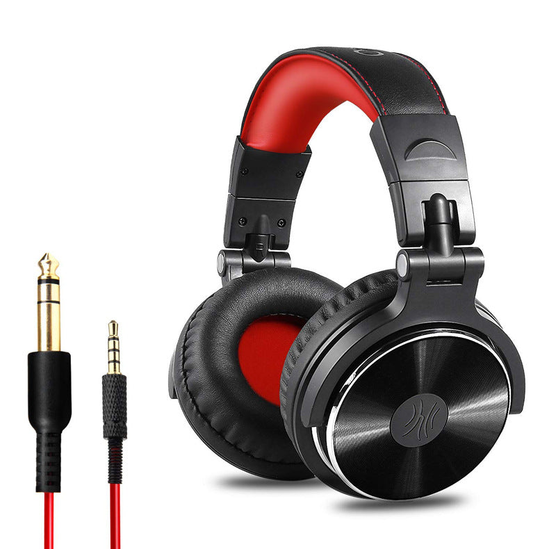 Wired Overhead Headphones For Mobile Phone Tablet Computer Recording Monitoring Noise Reduction Microphone 6.5 - Move to future
