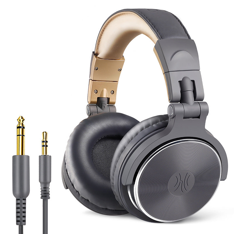 Wired Overhead Headphones For Mobile Phone Tablet Computer Recording Monitoring Noise Reduction Microphone 6.5 - Move to future
