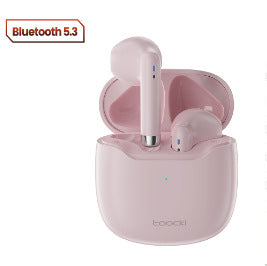 Toocki V08 TWS True Wireless Bluetooth 5.3 Half In-ear Design Overtime Long Battery Life Waterproof Sweat-proof Headset - Move to future