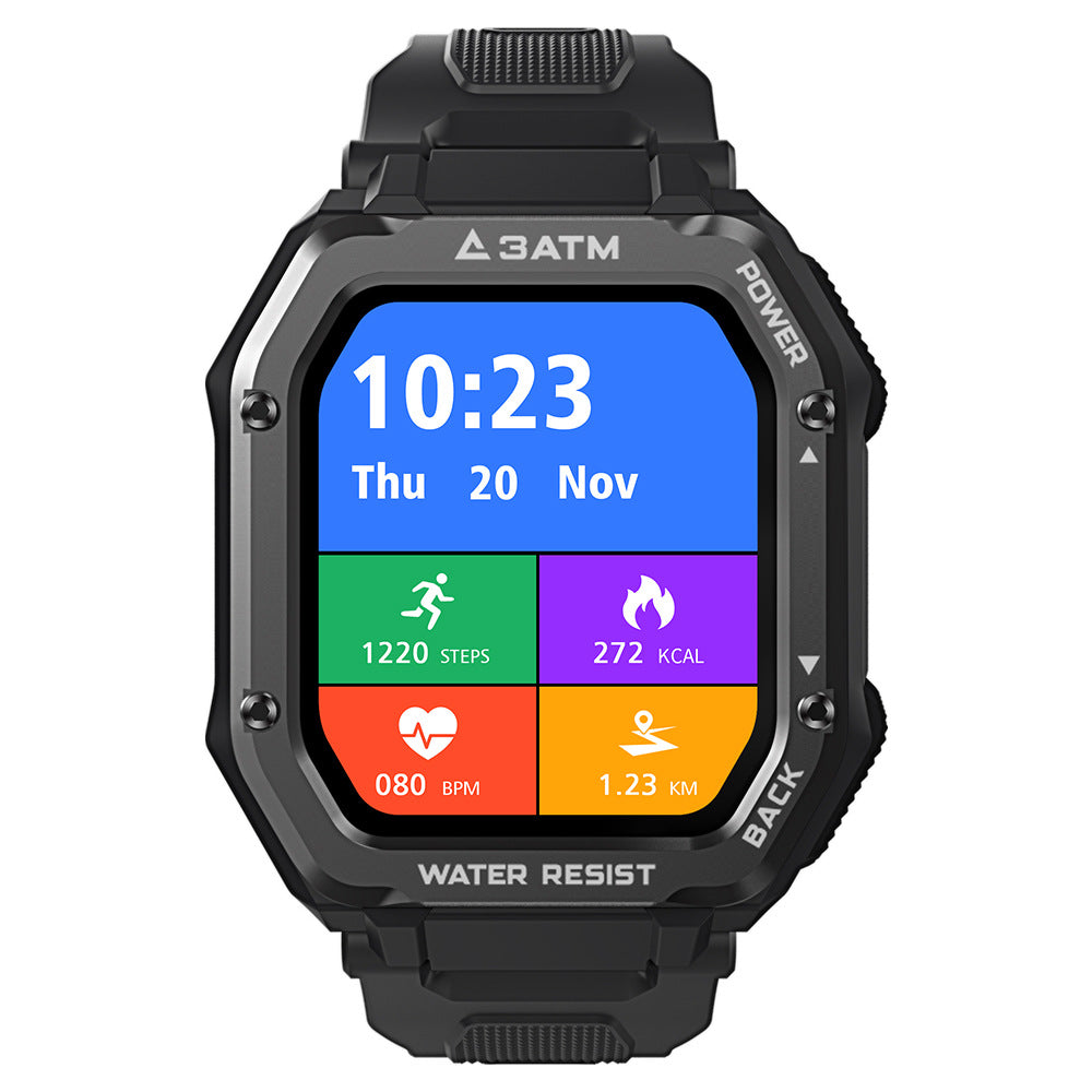 Kospet Rock Outdoor Sports Three-proof Smart Watch 1.69 Inch 20 Sports Modes - Move to future