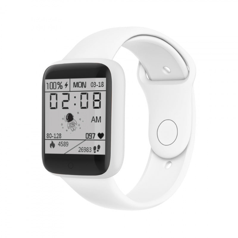 Y68 Macaron Smart Bracelet D20 Macaron New Heart Rate Blood Pressure Multi-Function Bluetooth Watch - Move to future