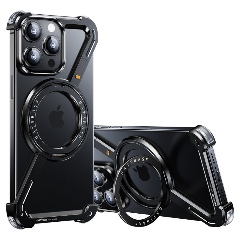 New Model Suitable For Apple 17Promax Frameless Z Case Samsung Galaxy S25 Ultra Magnetic Rotation - Move to future