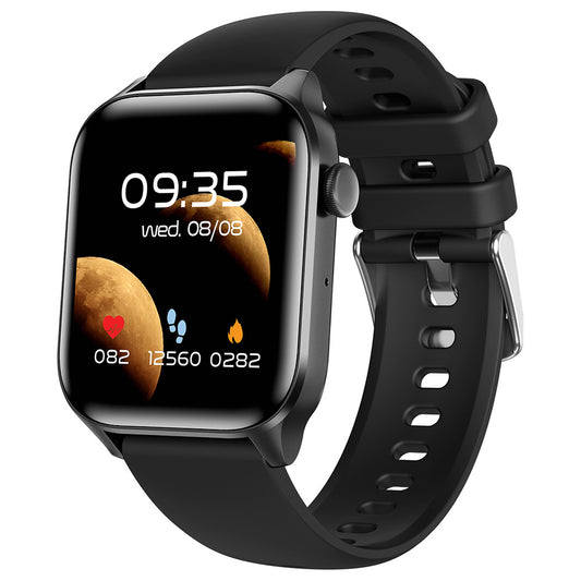 Longitudinal New T12PRO Smart Watch Bluetooth Call Blood Glucose Watch Various Sports Heart Rate Blood Pressure Blood Oxygen Monitor Sleep - Move to future