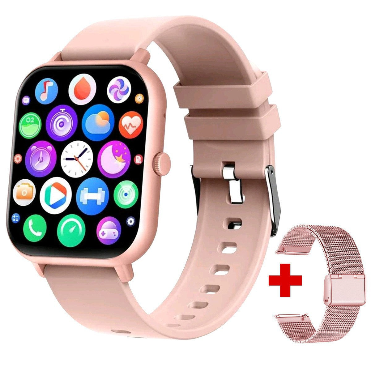 ZL54CJ Bluetooth Call Smart Watch Heart Rate Blood Pressure Blood Oxygen Music Message Multi-shipment - Move to future