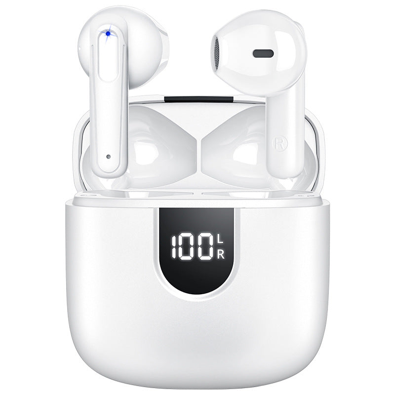 With Screen Headset Bluetooth 5.4enc Noise Reduction Long Battery Life Real Wireless In-ear Bluetooth Headset - Move to future