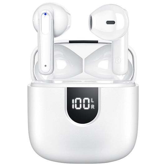 With Screen Headset Bluetooth 5.4enc Noise Reduction Long Battery Life Real Wireless In-ear Bluetooth Headset - Move to future