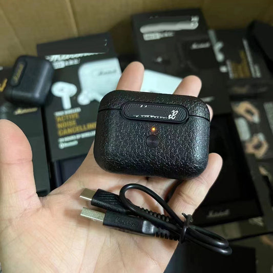 Wireless Bluetooth Headset M4 Comes With Noise Reduction In-ear Sports Earplugs For Marshall MOTIF ANC - Move to future