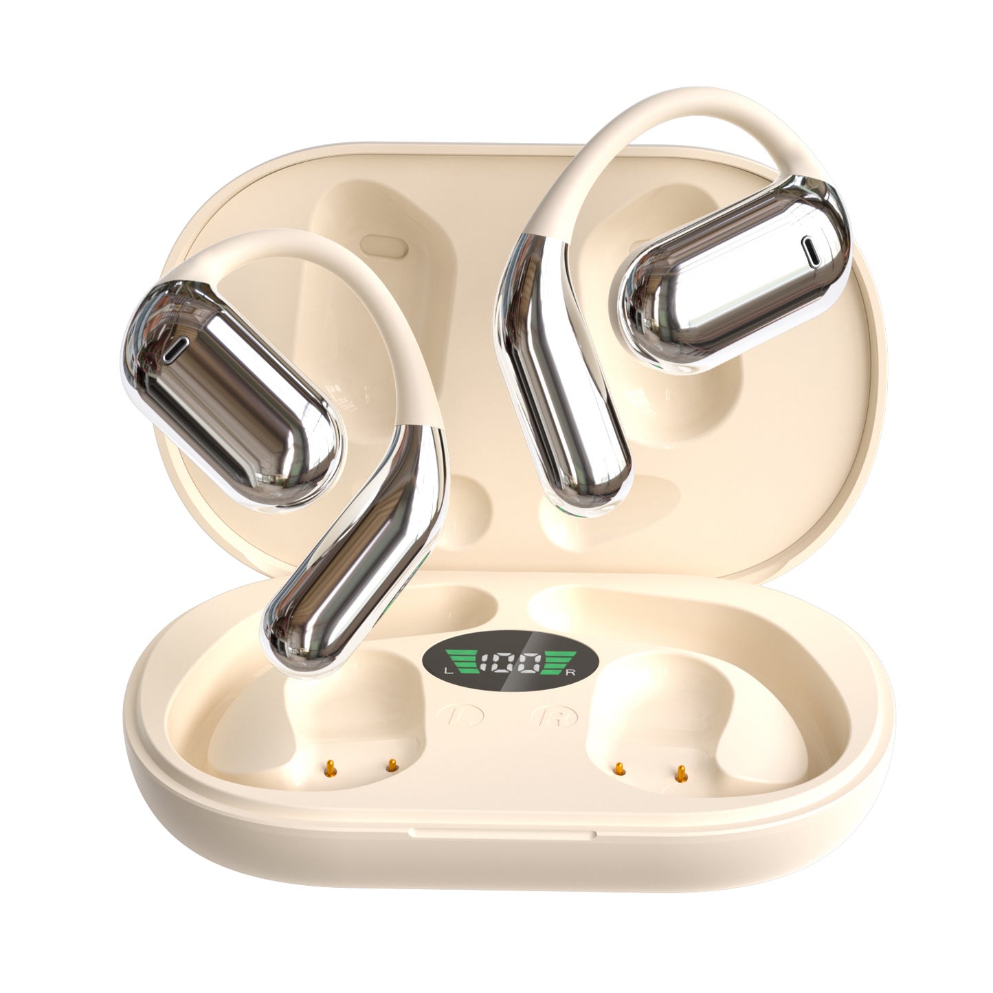Chattering Ai Translation OWS Not In-ear Bluetooth Headset Q16 Open Ear-hanging Wireless - Move to future