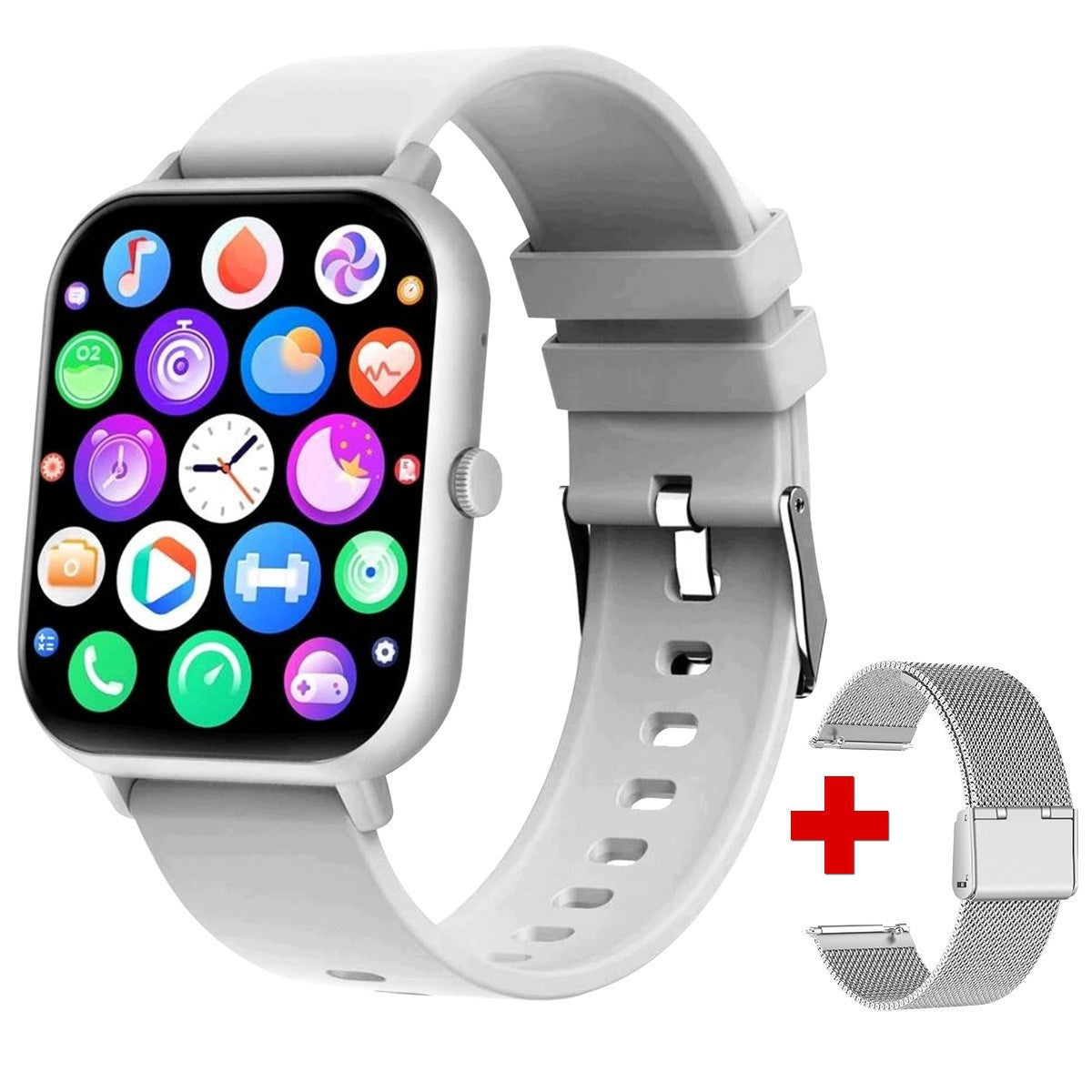 ZL54CJ Bluetooth Call Smart Watch Heart Rate Blood Pressure Blood Oxygen Music Message Multi-shipment - Move to future