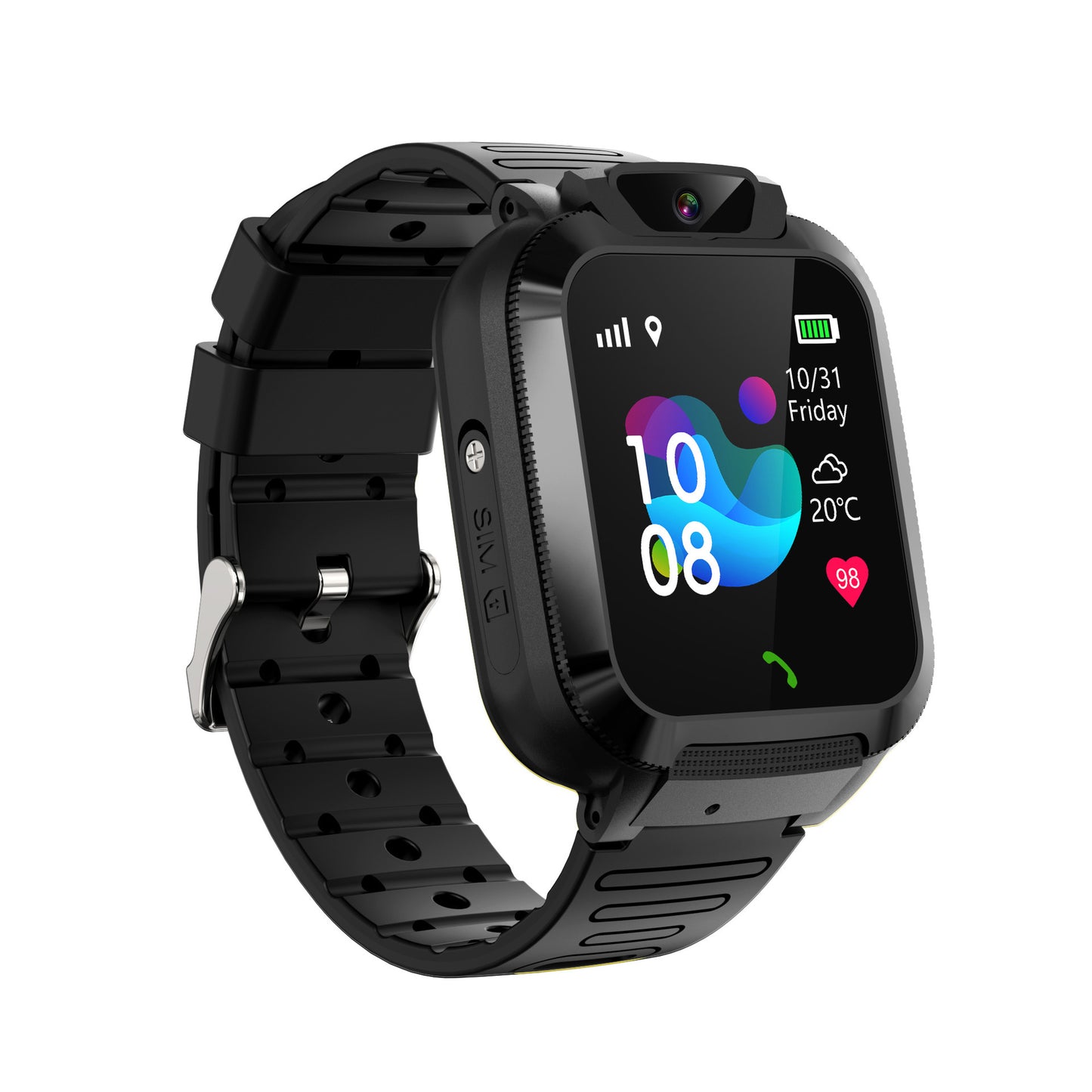 Cross-Border Kidsren's Smart Phone Watch Mobile Student Genius Waterproof Photo Micro watch - Move to future