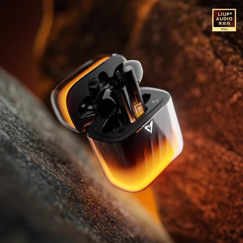 LIUP Luminous Quicksand New Non-sensitive Delay Active Noise Reduction Sports Game Bluetooth Headset For Apple Android - Move to future