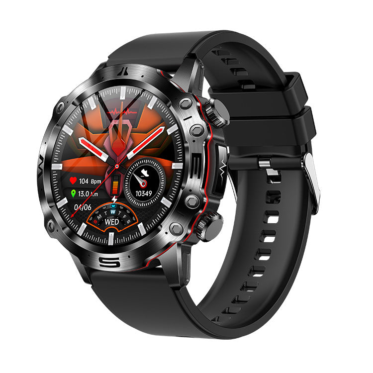 2024 New ET482 Smart Watch Outdoor Sports AMOLDE HD ECG Bluetooth Call Non-invasive Blood Glucose - Move to future