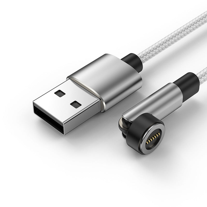 Rotating Magnetic Suction Data Line 540type-c Is Suitable For Apple Huawei Super Fast Charging Three-in-one Mobile Phone Charging Line - Move to future