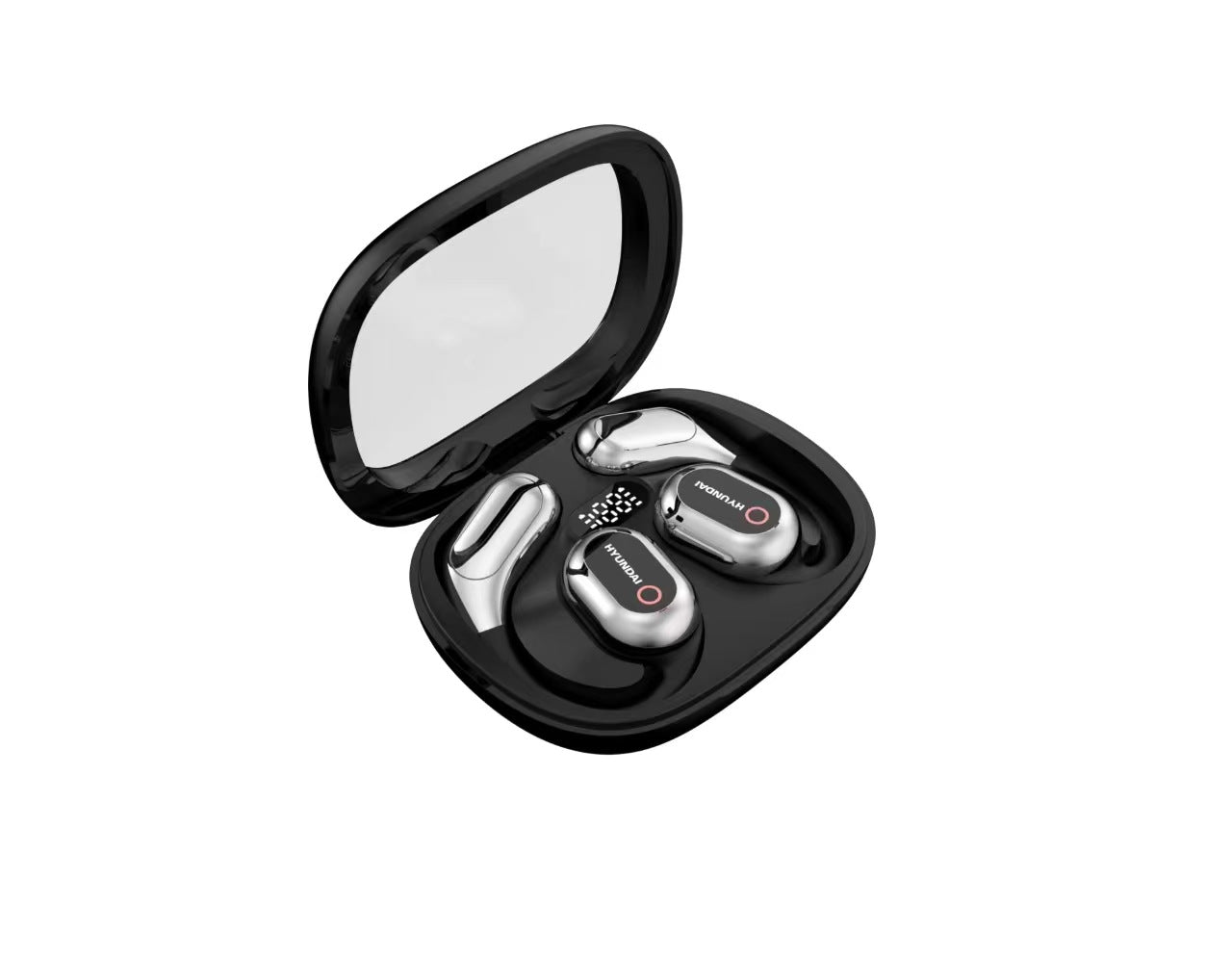 Cross-border Explosions HY-Y16AI Intelligent Translation Bluetooth Headset Wireless Clip-on Ear-less High-end Business Headset - Move to future