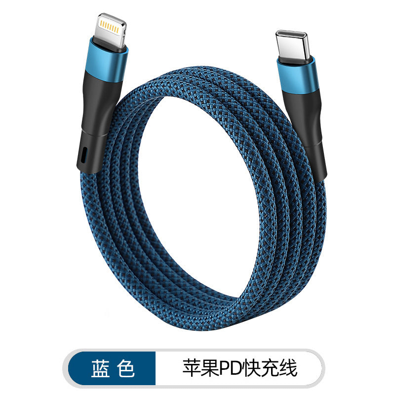 Magnetic Portable Storage Fast Charging Cable Type-c Apple 15 Android Huawei Vivo Applicable Data Cable - Move to future