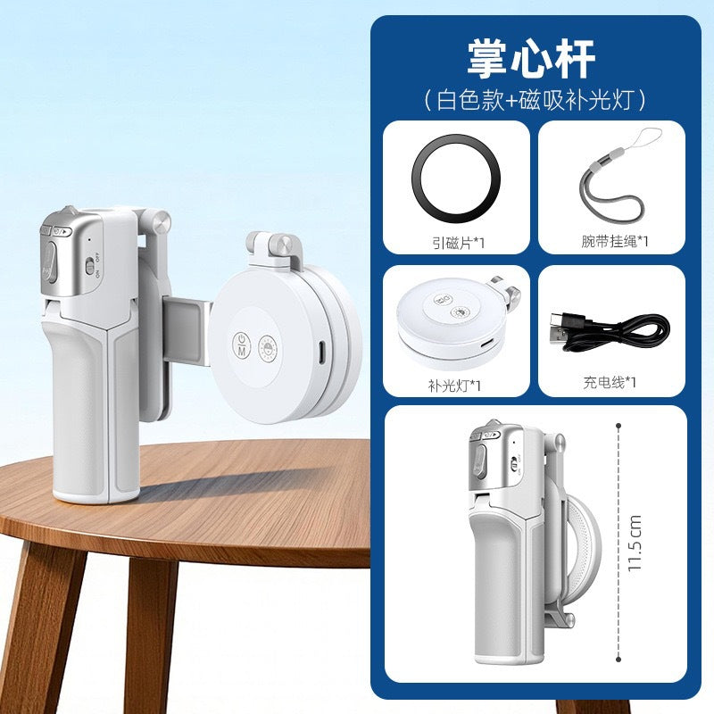 Colorful Snail Z3 Selfie Stick Zoomable Mini Tripod Double-Sided Magnetic Shooting Phone Desktop Stand - Move to future