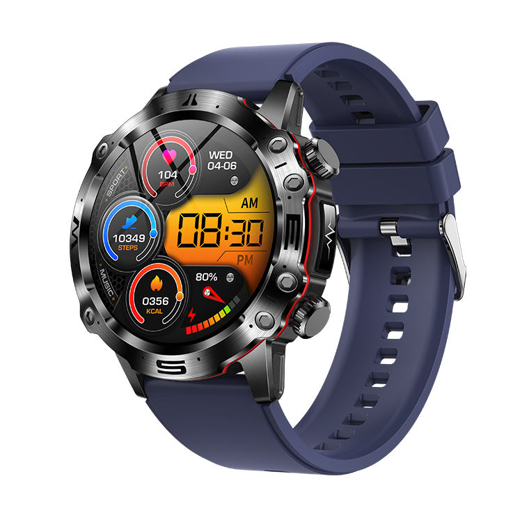 2024 New ET482 Smart Watch Outdoor Sports AMOLDE HD ECG Bluetooth Call Non-invasive Blood Glucose - Move to future