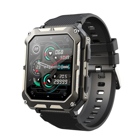 C20pro Smart Watch Bluetooth Call Sport Heart Rate Pressure Waterproof Long Battery Life Digital Computer Accessories - Move to future