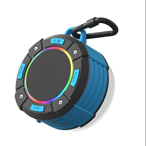 Riding Bathroom Waterproof Bluetooth Speaker Kitchen With Large Suction Cup Mini Wireless Portable Audio Outdoor - Move to future