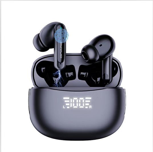 With Screen Headset Bluetooth 5.4enc Noise Reduction Long Battery Life Real Wireless In-ear Bluetooth Headset - Move to future