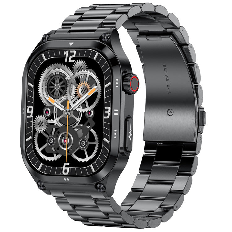 New ET281 Smart Watch ECG Heart Rate Blood Glucose Sleep Monitoring AMOLED Bluetooth Call Health - Move to future