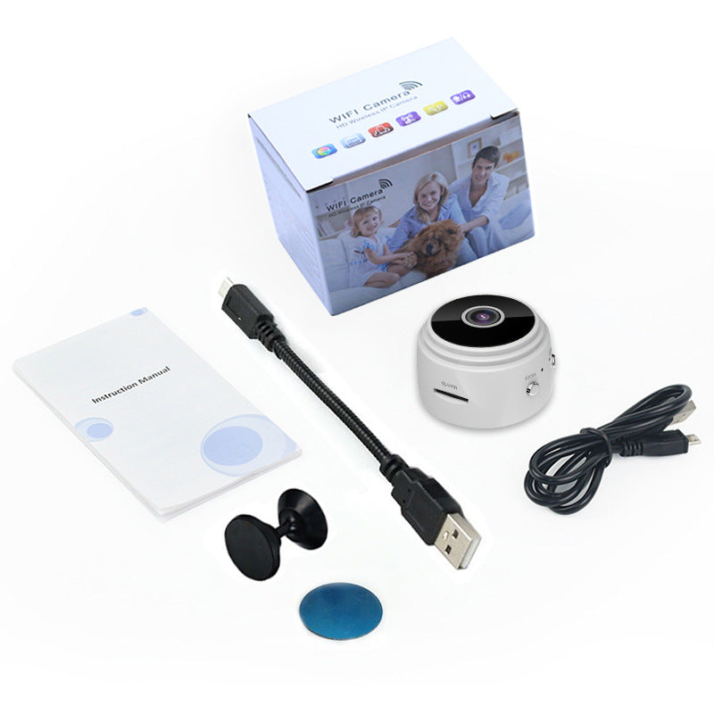 A9 High Definition 1080p Infrared Night Vision Wireless Wifi Children's Sports Aerial Photography Camera Dv A9 Camera Head - Move to future