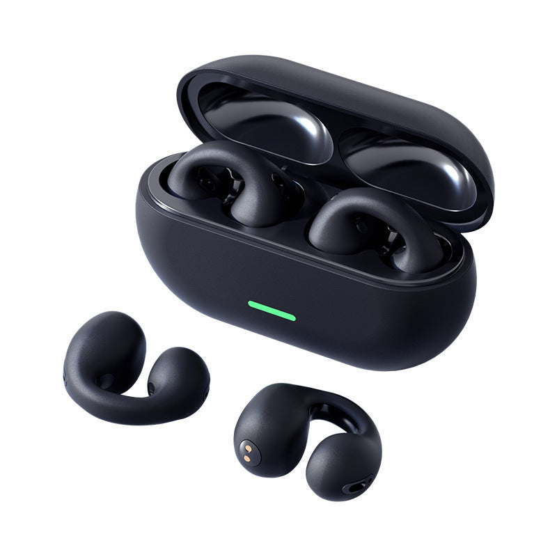 Cross-border Explosions T7500 Bluetooth Headset TWS Ear Clip Type Long Endurance Not In The Ear Wireless Sports Clip Ear Bone Conduction - Move to future