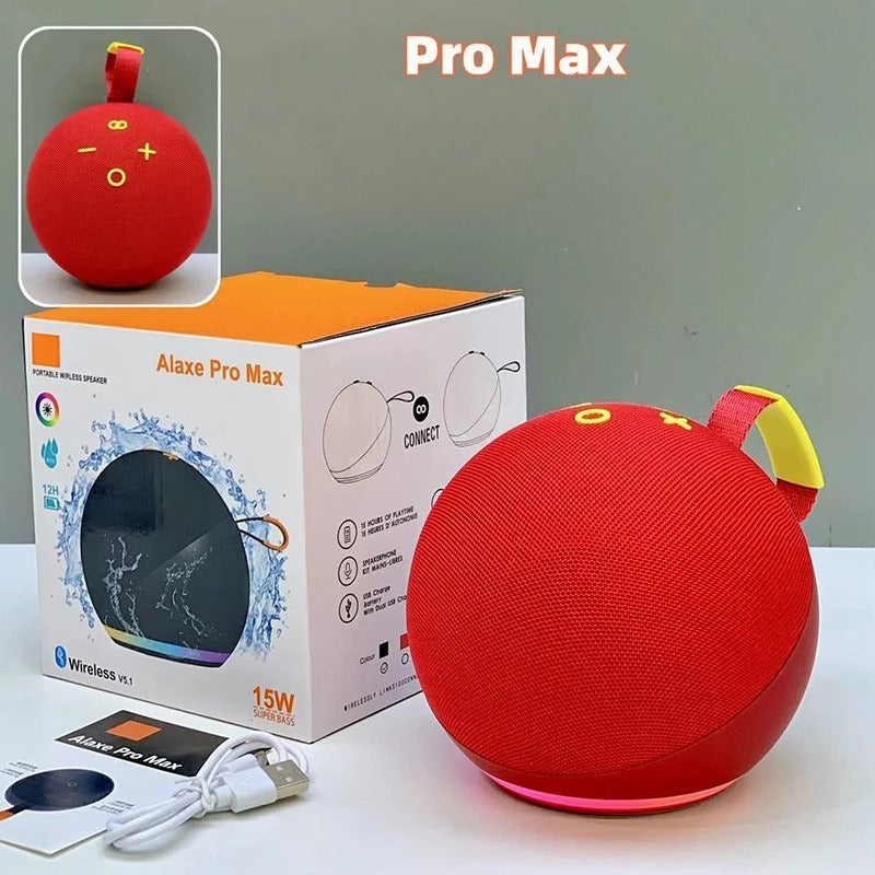 Portable Bluetooth Wireless Speakers Fm Radio Alaxe Pro Max - Move to future