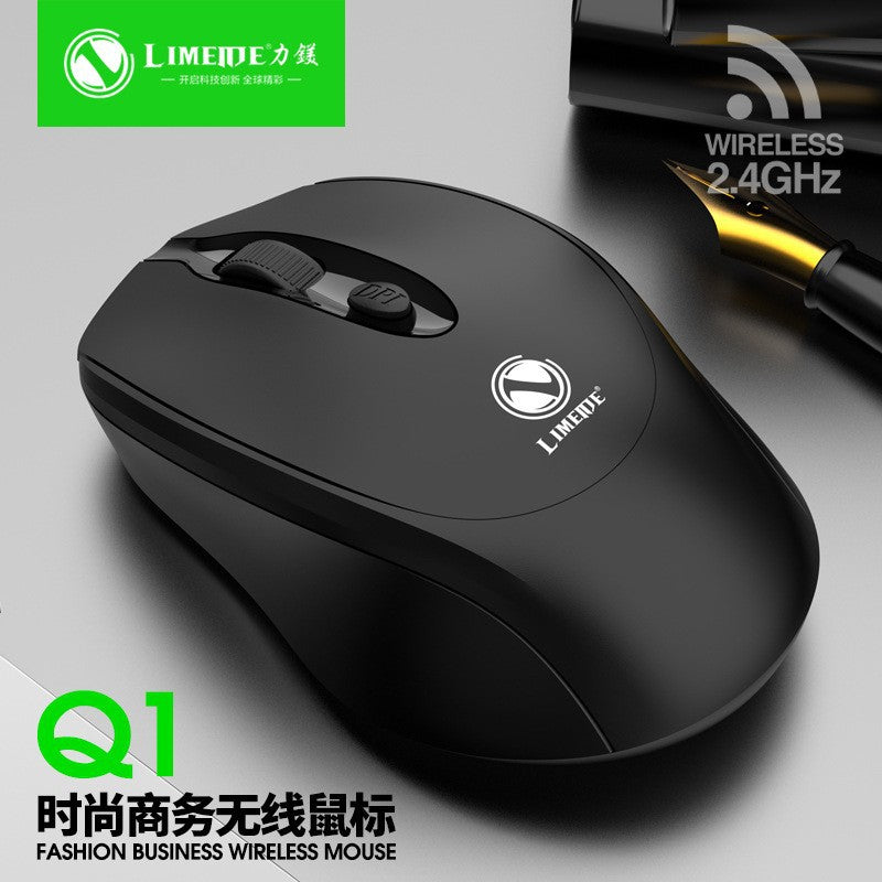 Wireless Mouse Notebook Desktop Computer Universal Power Saving Portable Business Office - Move to future