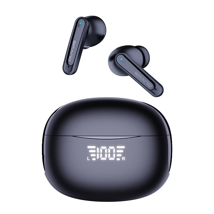 With Screen Headset Bluetooth 5.4enc Noise Reduction Long Battery Life Real Wireless In-ear Bluetooth Headset - Move to future