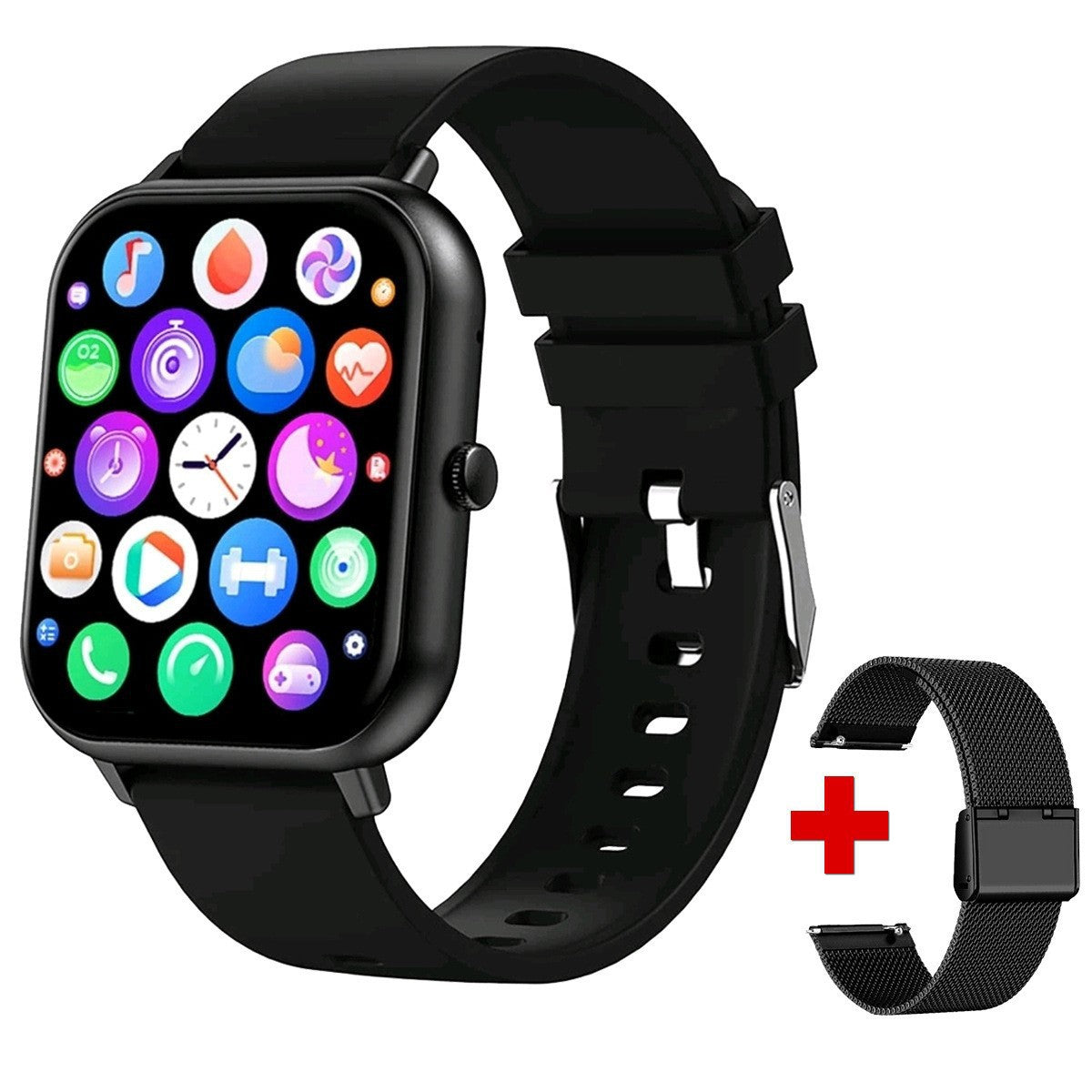 ZL54CJ Bluetooth Call Smart Watch Heart Rate Blood Pressure Blood Oxygen Music Message Multi-shipment - Move to future