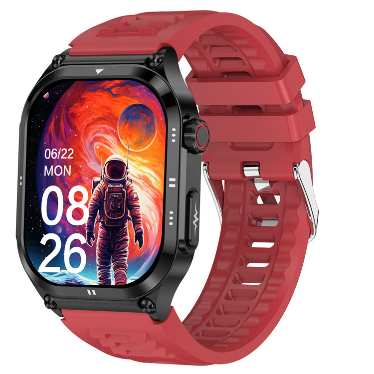 New ET281 Smart Watch ECG Heart Rate Blood Glucose Sleep Monitoring AMOLED Bluetooth Call Health - Move to future