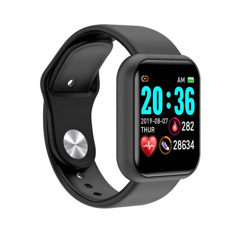 Y68 Macaron Smart Bracelet D20 Macaron New Heart Rate Blood Pressure Multi-Function Bluetooth Watch - Move to future