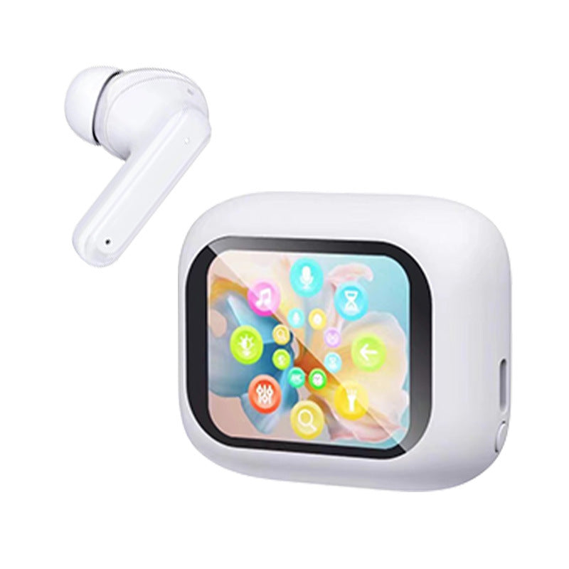 With Screen Headset Bluetooth 5.4enc Noise Reduction Long Battery Life Real Wireless In-ear Bluetooth Headset - Move to future