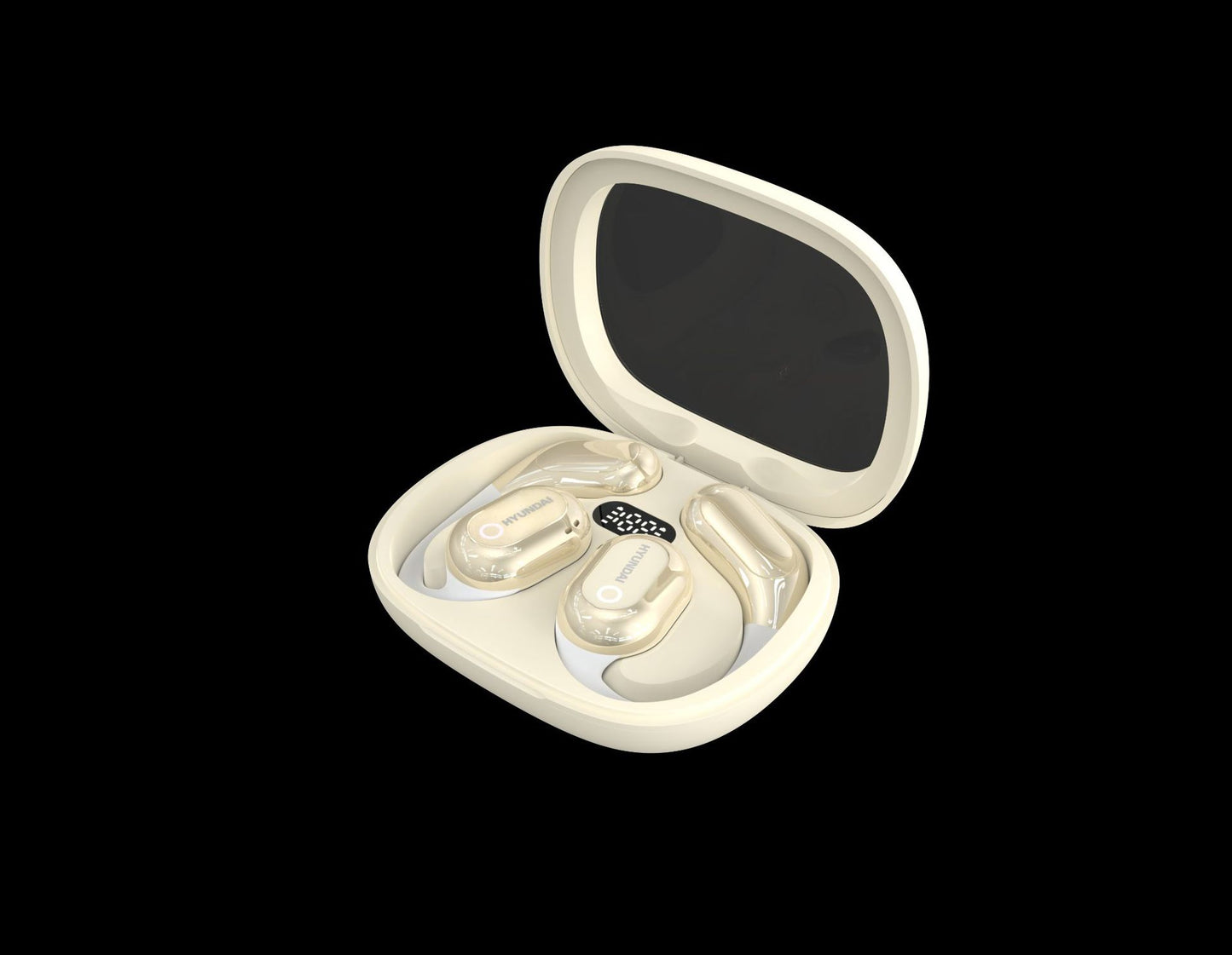 Cross-border Explosions HY-Y16AI Intelligent Translation Bluetooth Headset Wireless Clip-on Ear-less High-end Business Headset - Move to future
