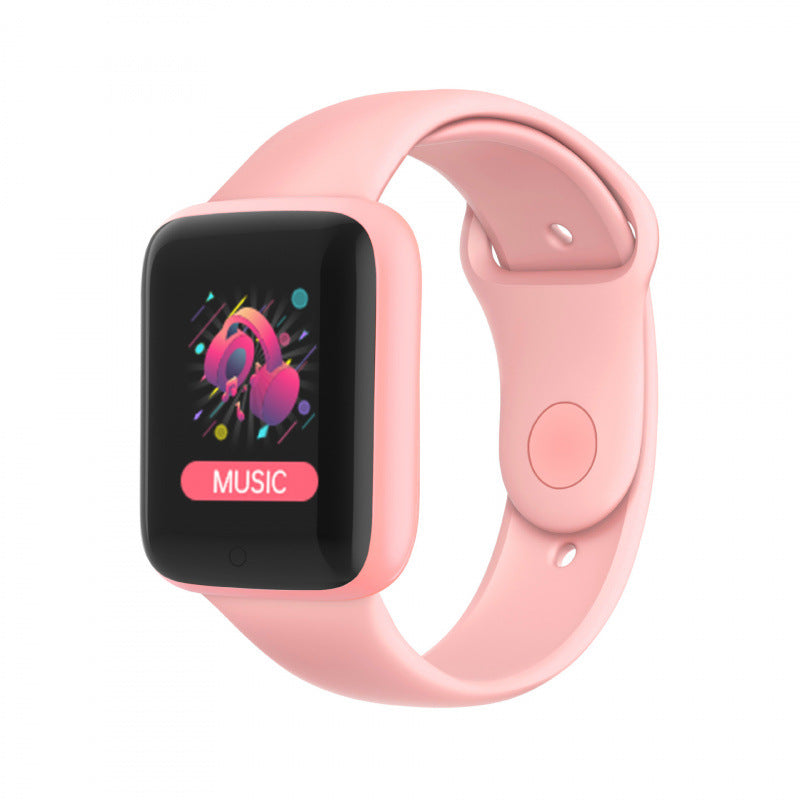 Y68 Macaron Smart Bracelet D20 Macaron New Heart Rate Blood Pressure Multi-Function Bluetooth Watch - Move to future